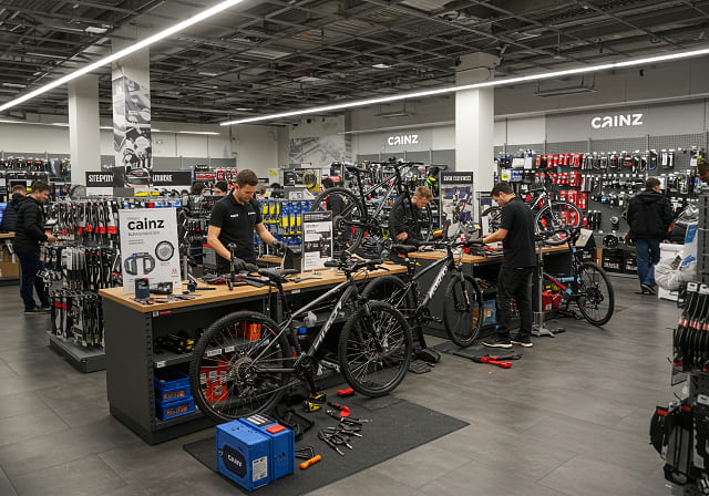 自転車修理できるカインズ店舗