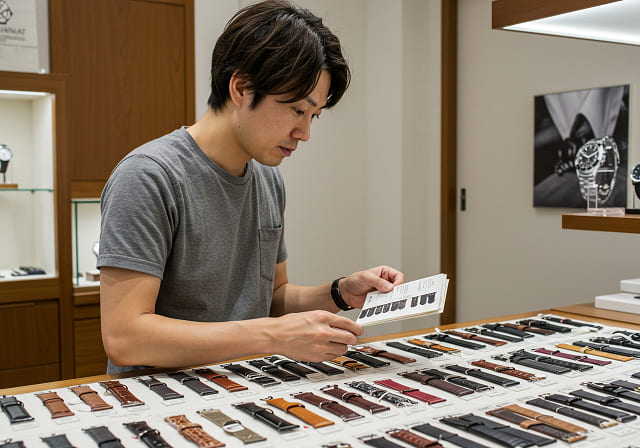 腕時計のベルト交換の値段