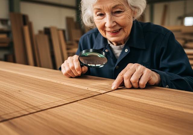 木材カットの精度と仕上がり