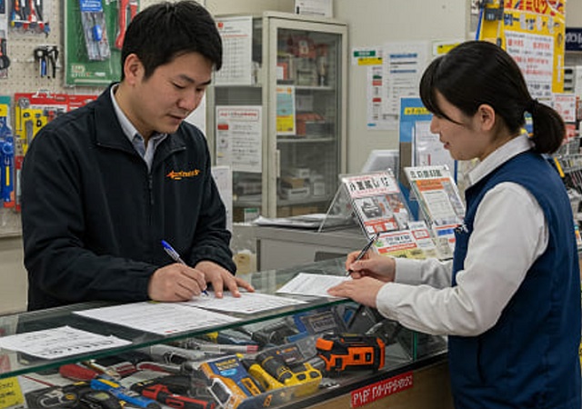コメリカードは工具レンタルに必須