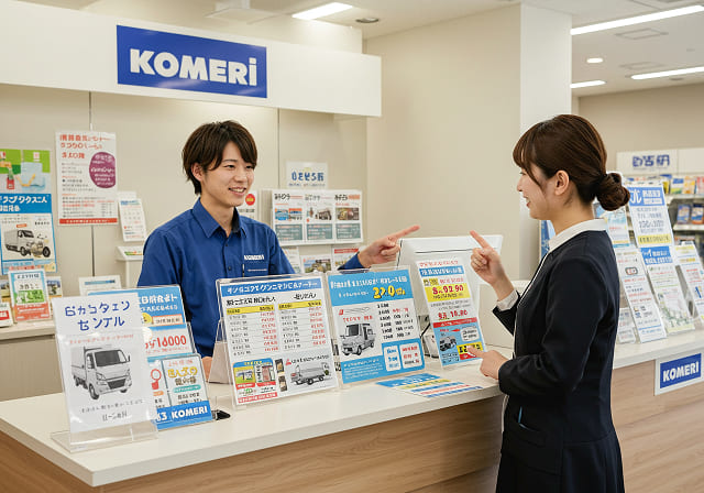 軽トラ貸し出しの料金体系