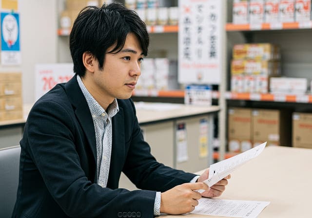 バイトの面接はどんな感じ？